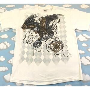 Eagle Smith & Wesson Graphics T-Shirt Jacquard Blue Black L